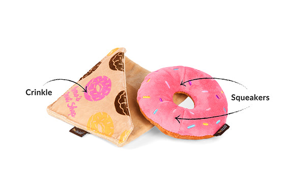 P.L.A.Y. Pup Cup Cafe Squeaky Dog Toys