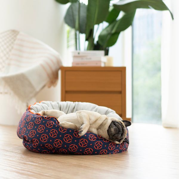 Ohpopdog Reversible Bed - Baba Navy 150