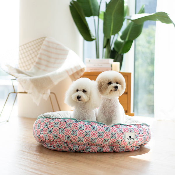 Ohpopdog Reversible Bed - Bibik Pink 14
