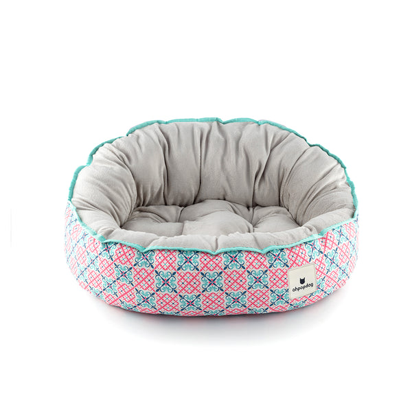 Ohpopdog Reversible Bed - Bibik Pink 14