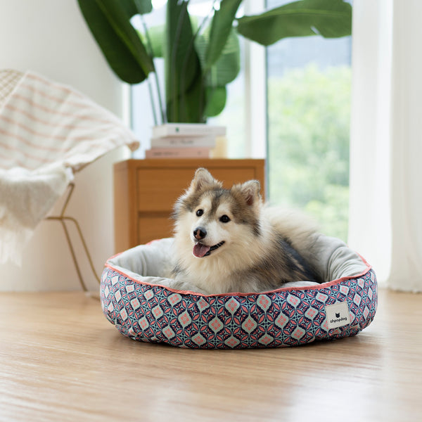 Ohpopdog Reversible Bed - Bunga Peach 6