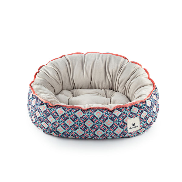 Ohpopdog Reversible Bed - Bunga Peach 6