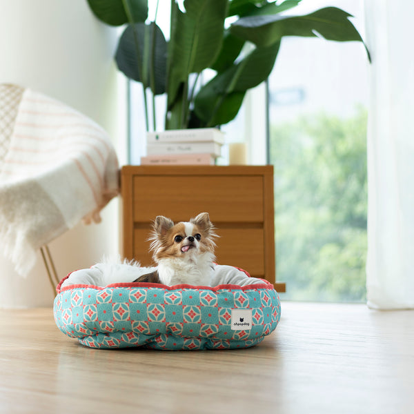 Ohpopdog Reversible Bed - Straits Mint 17