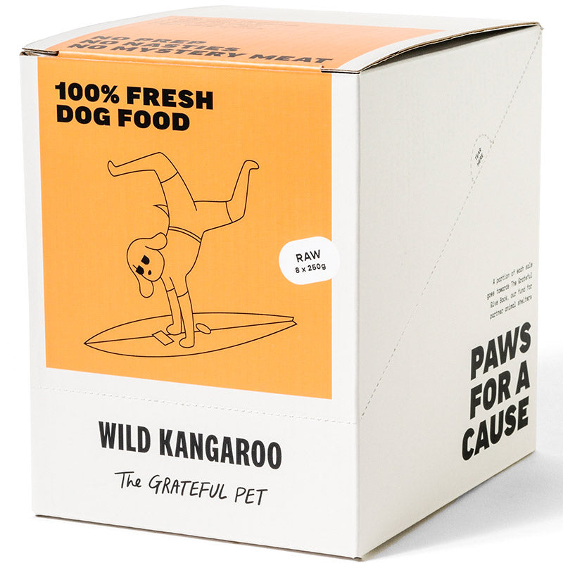 The Grateful Pet Frozen Raw Wild Kangaroo