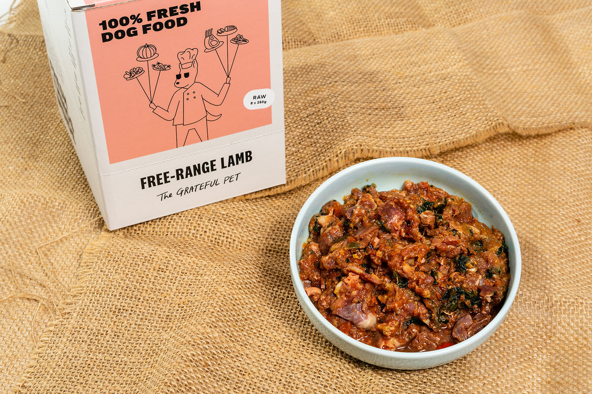 The Grateful Pet Frozen Raw Free-range Lamb
