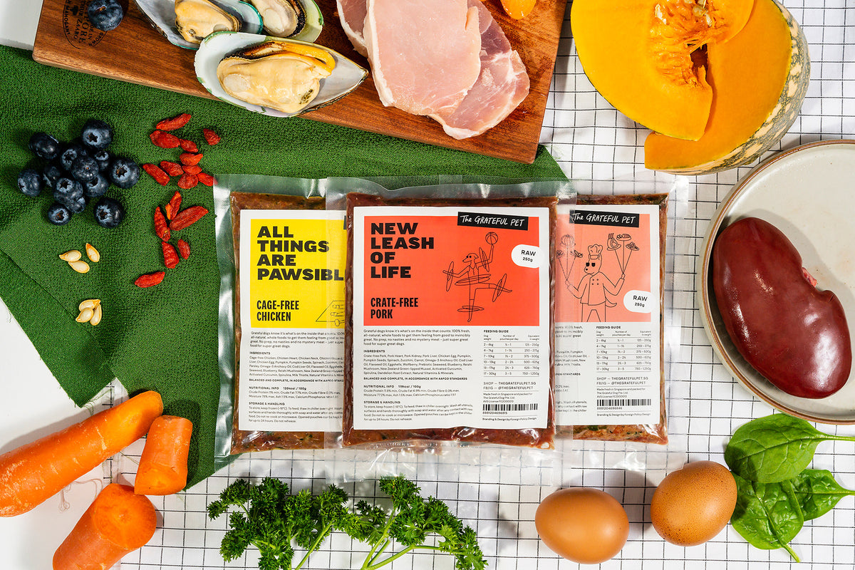 The Grateful Pet Frozen Raw Crate-free Pork