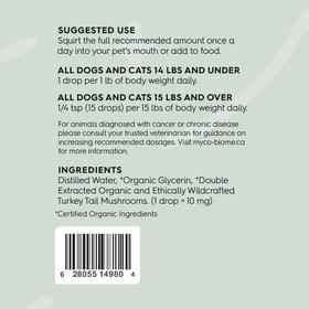 Adored Beast (Myco-Biome) Turkey Tail Mushrooms 125ml
