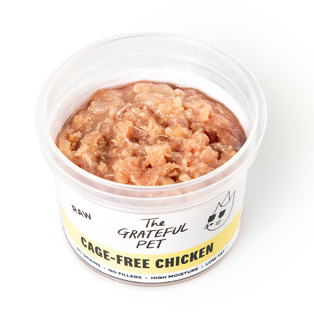 The Grateful Pet Frozen Raw Chicken for Cats