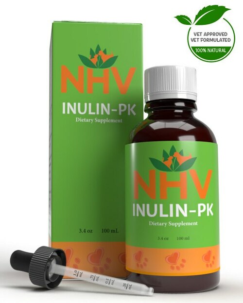 NHV Inulin-PK Natural Dewormer for Pets